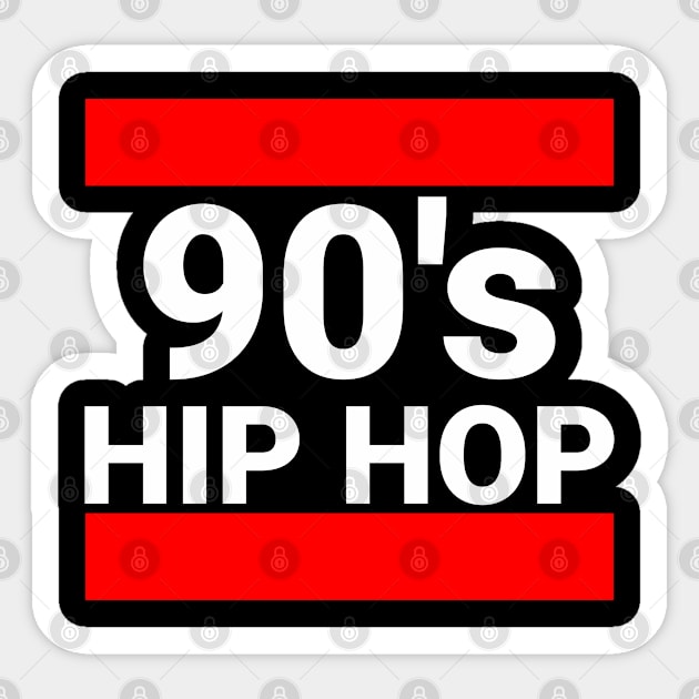 90s Hip Hop Sticker by UrbanLifeApparel